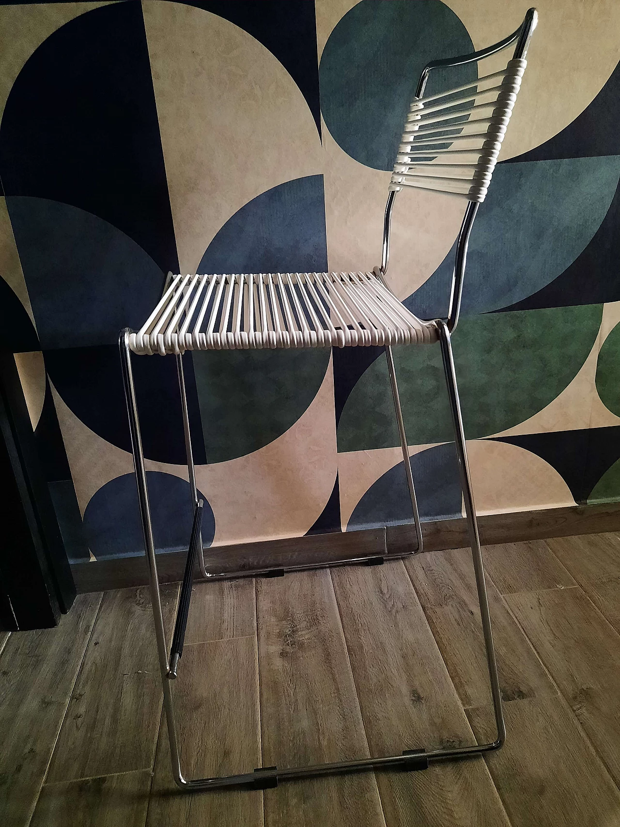 Pair of Spaghetti stools by Giandomenico Belotti, 1970s 6
