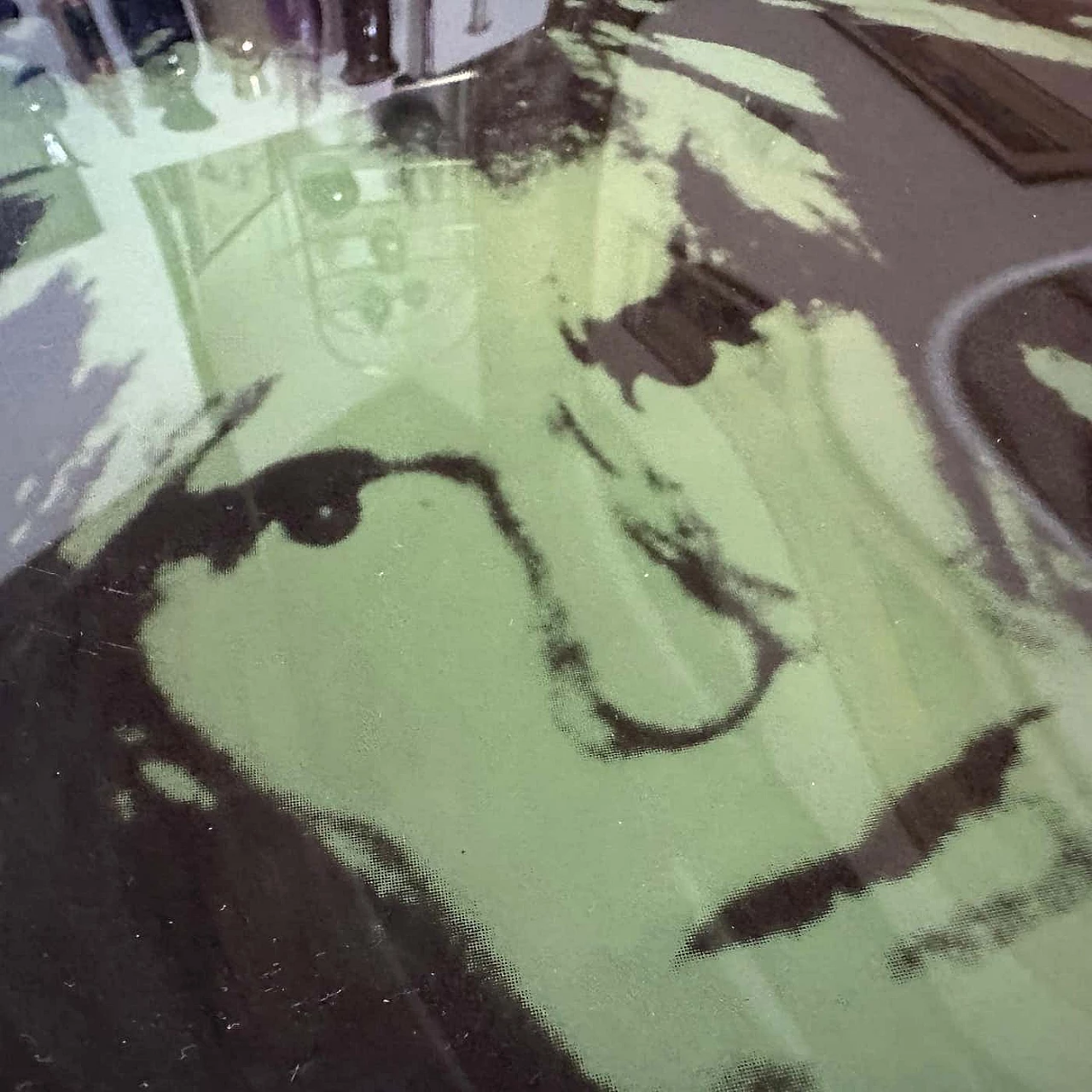 Andy Warhol square glass tray by Rosenthal, 1990s 3