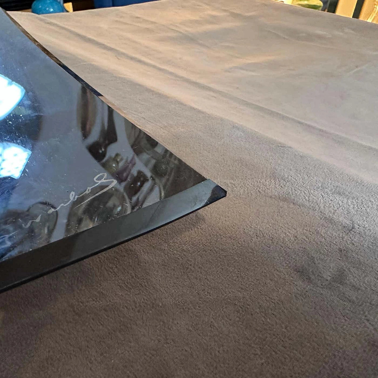 Andy Warhol square glass tray by Rosenthal, 1990s 4