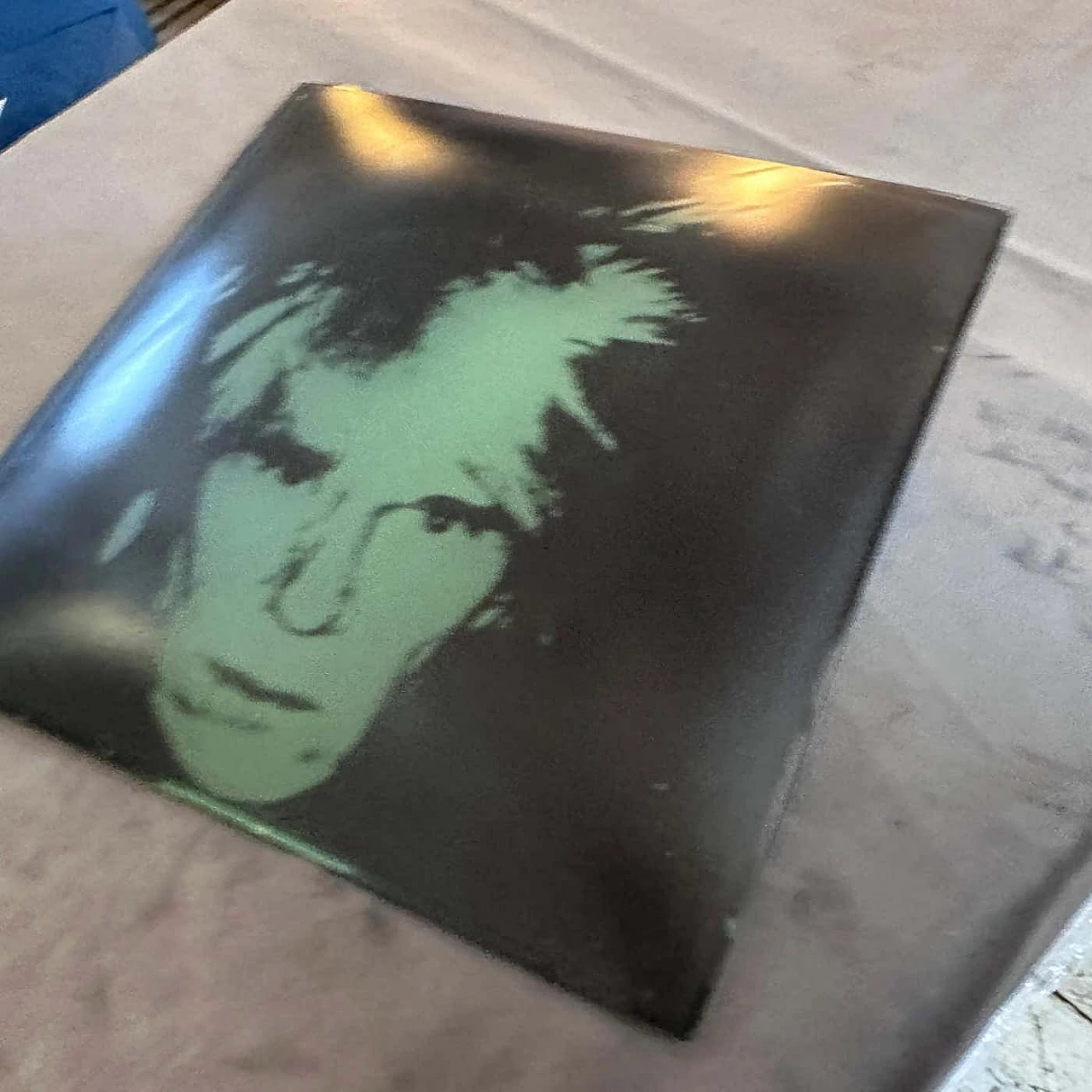 Andy Warhol square glass tray by Rosenthal, 1990s 5