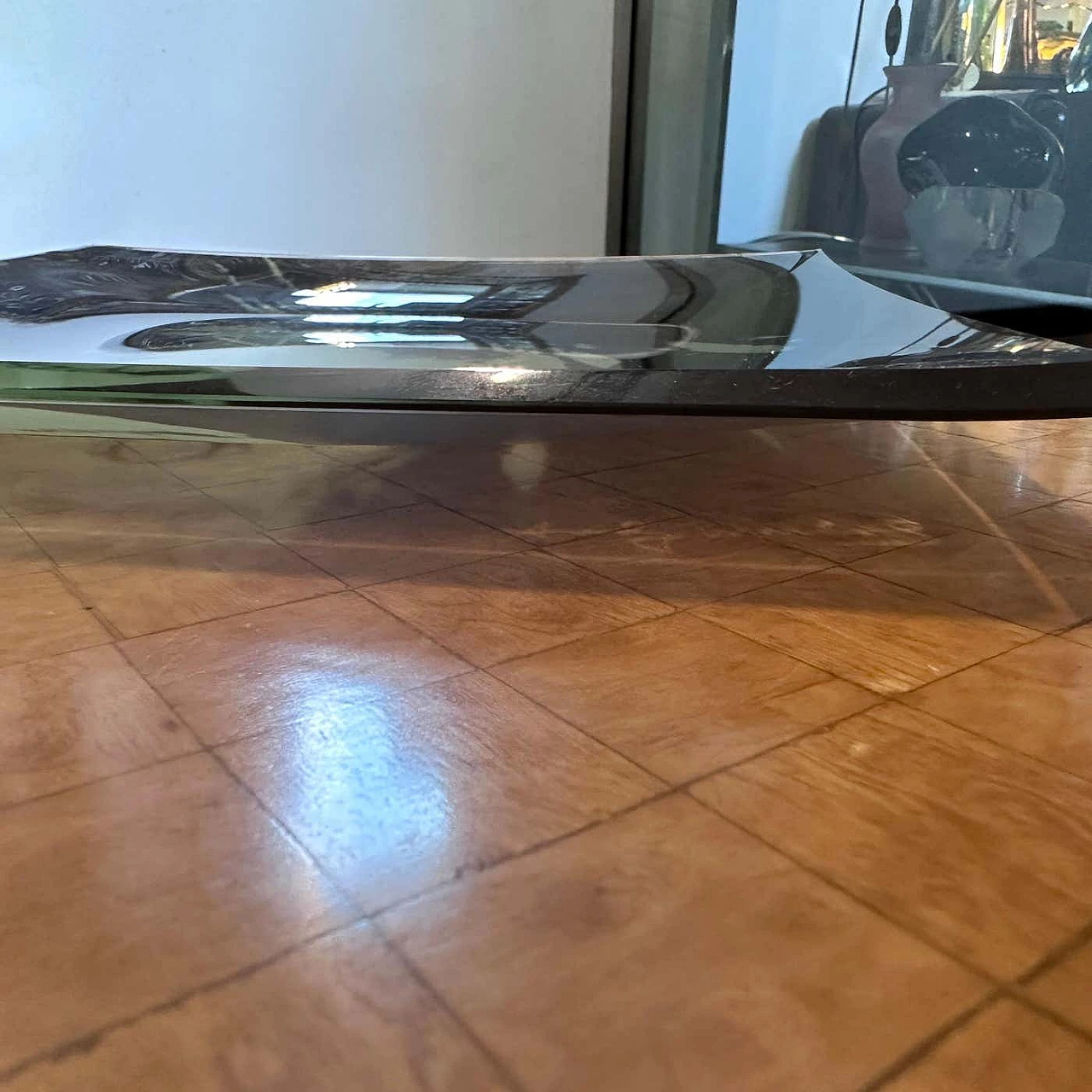 Andy Warhol square glass tray by Rosenthal, 1990s 6