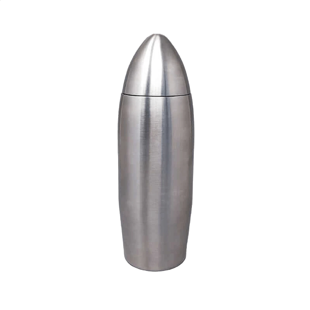 Bullet cocktail shaker in stainless steel, 1960s 8