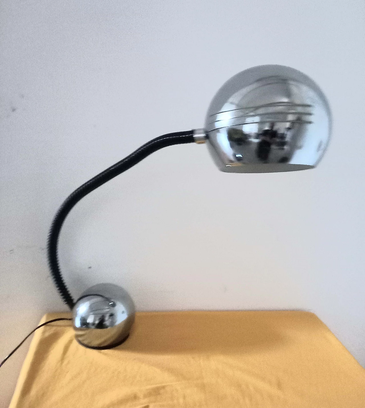 Metal and steel table lamp by Zonca, 1970s 1