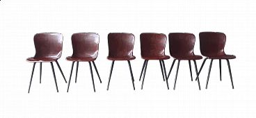 6 Chairs 1507 by Pagholz, 1960s