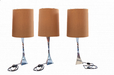 3 Table lamps by A. Tonello and A. Montagna Grillo, 1970s