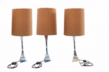 3 Table lamps by A. Tonello and A. Montagna Grillo, 1970s