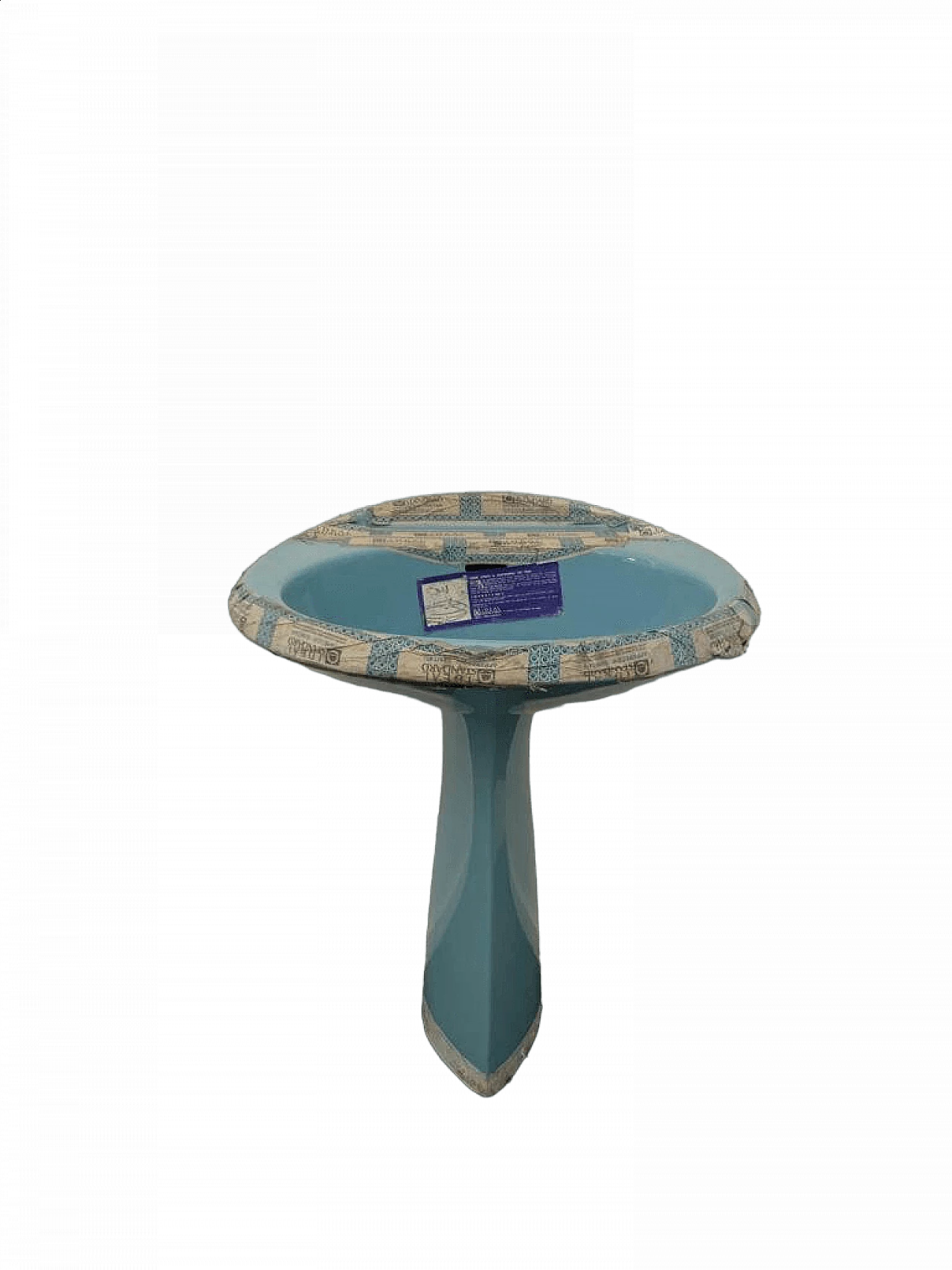 Ellipse washbasin light blue by Ideal Standard, 1970s 6