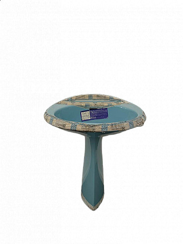Ellipse washbasin light blue by Ideal Standard, 1970s