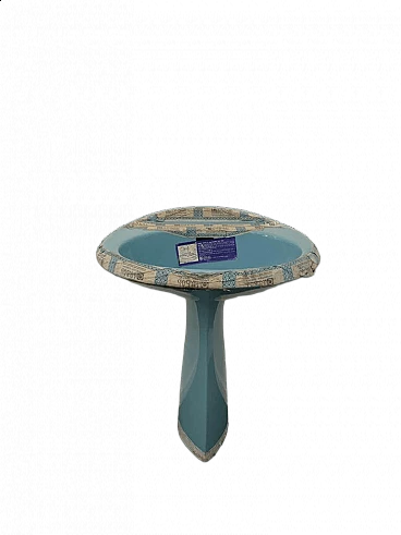 Ellisse washbasin light blue by Ideal Standard, 1970s
