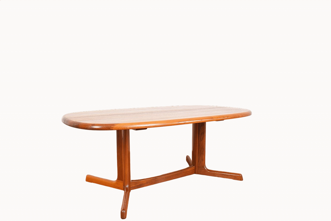 Danish teak coffee table by Dyrlund, 1970s 10