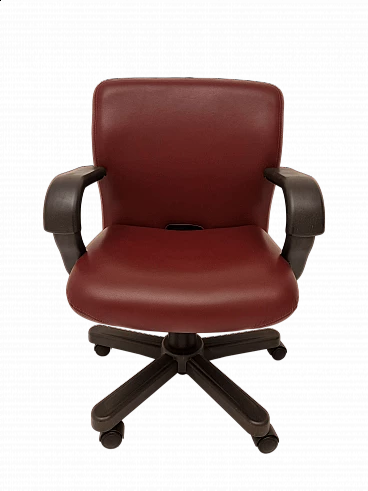 Bull-Dog leather office chair by Dale Fahnstrom and Michael McCoy for Knoll, 1990s