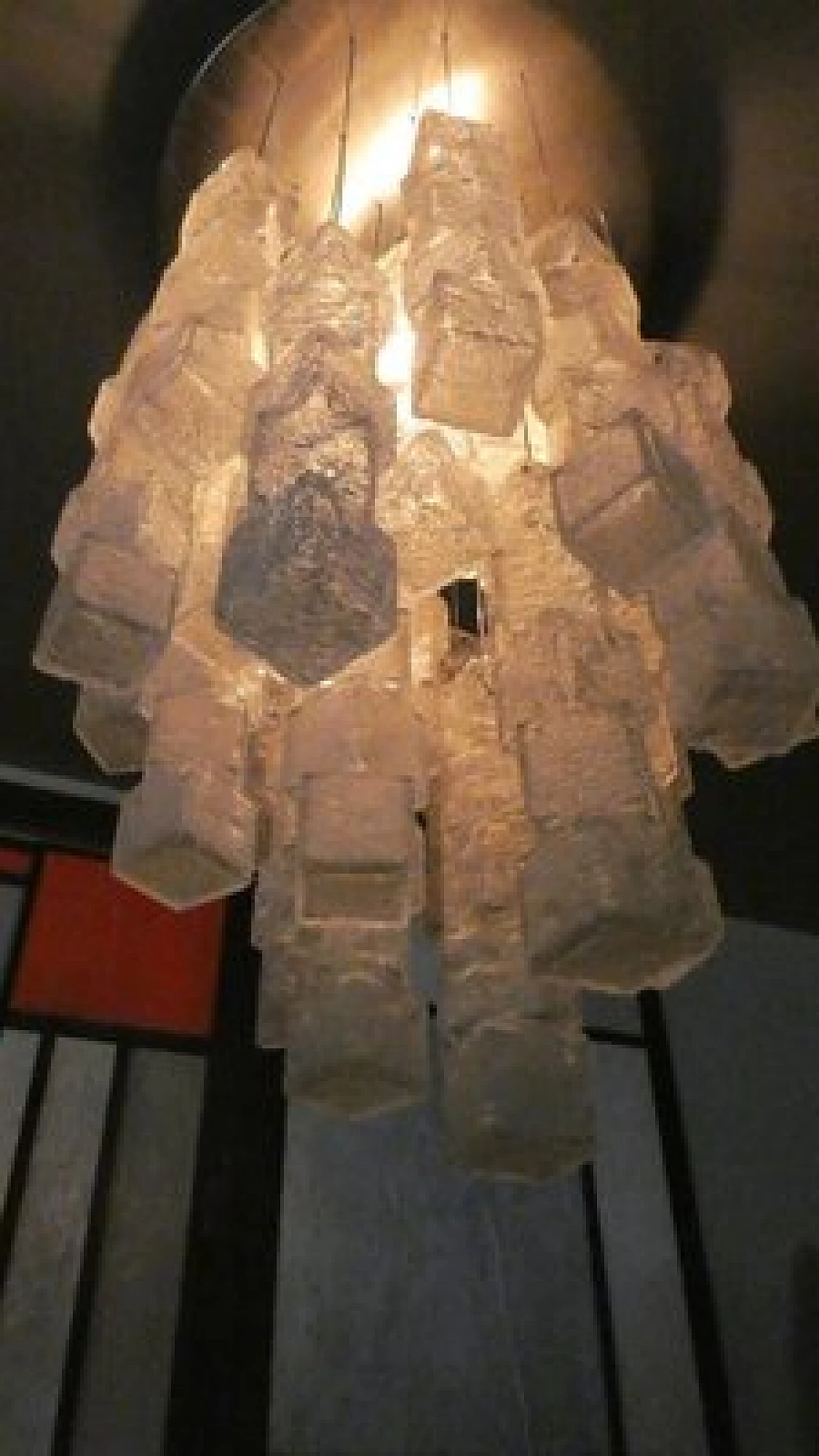 Murano glass chandelier by Zeroquattro for Fontana Arte, 1970s 5