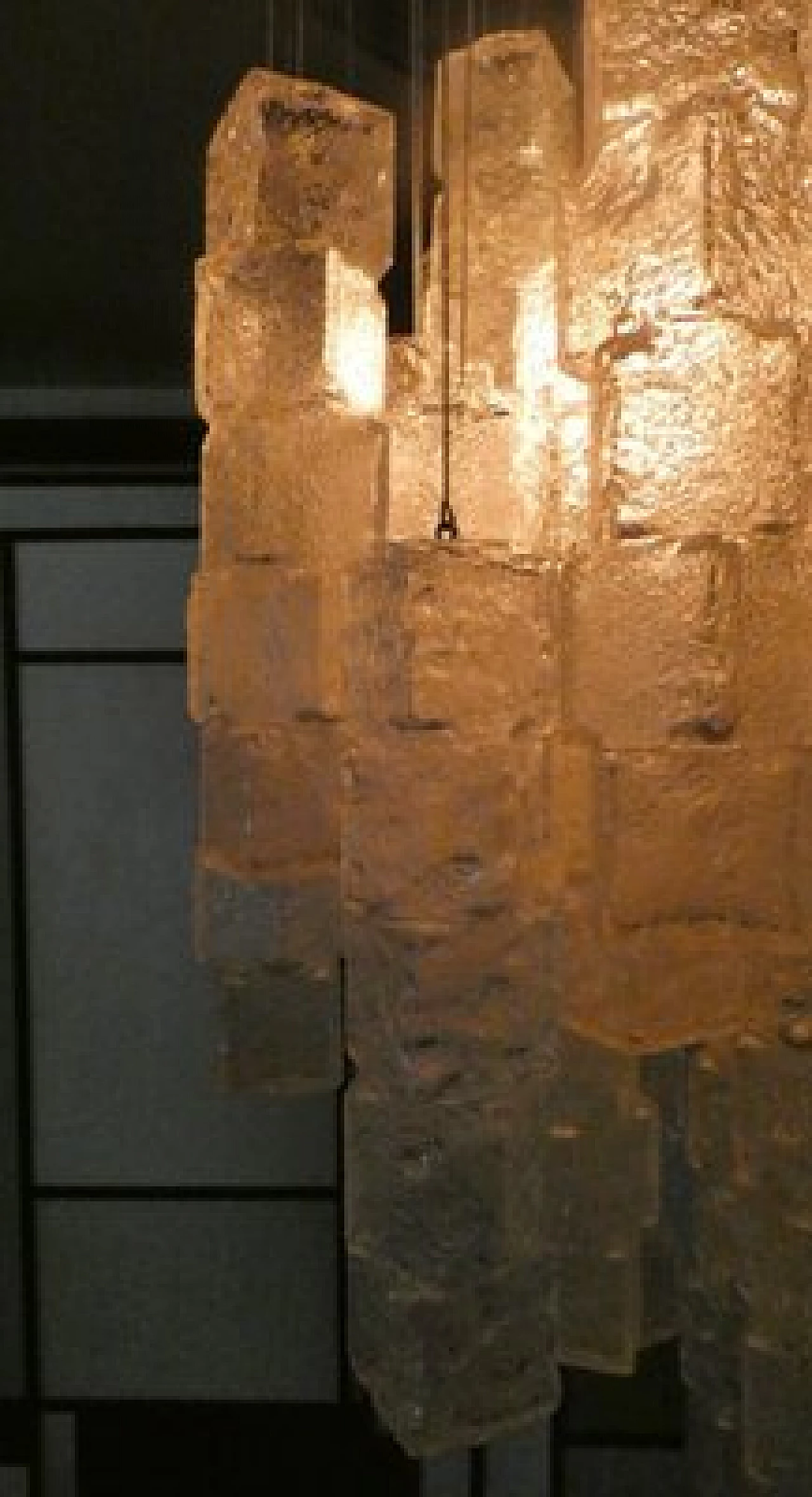 Murano glass chandelier by Zeroquattro for Fontana Arte, 1970s 9