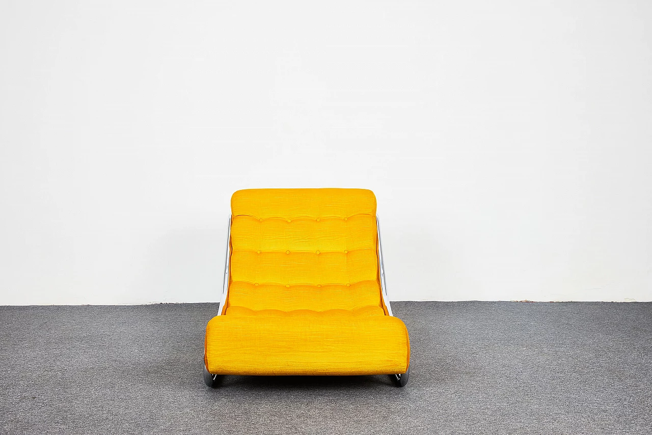 Yellow Impala armchair by Gillis Lundgren for Ikea, 1972 5