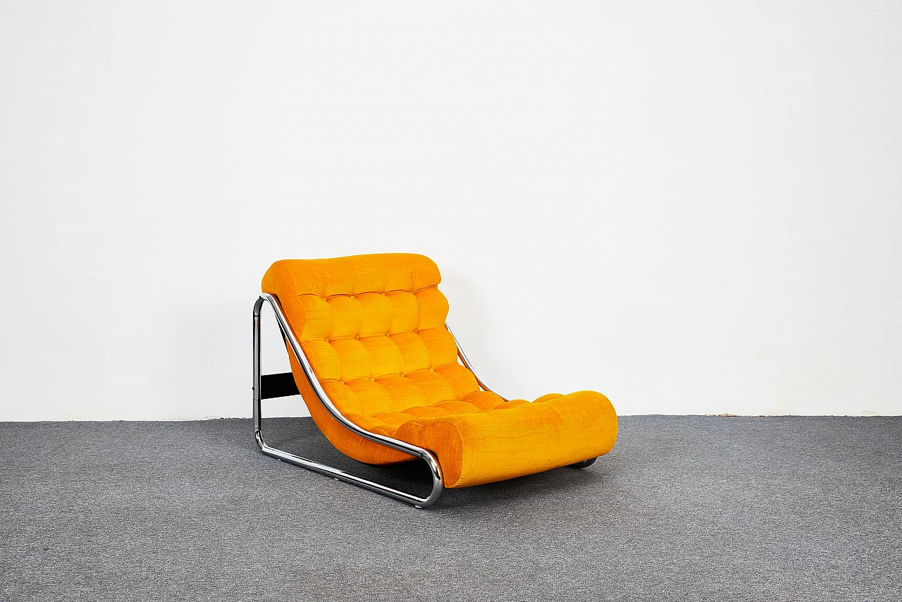 Yellow Impala armchair by Gillis Lundgren for Ikea, 1972 9