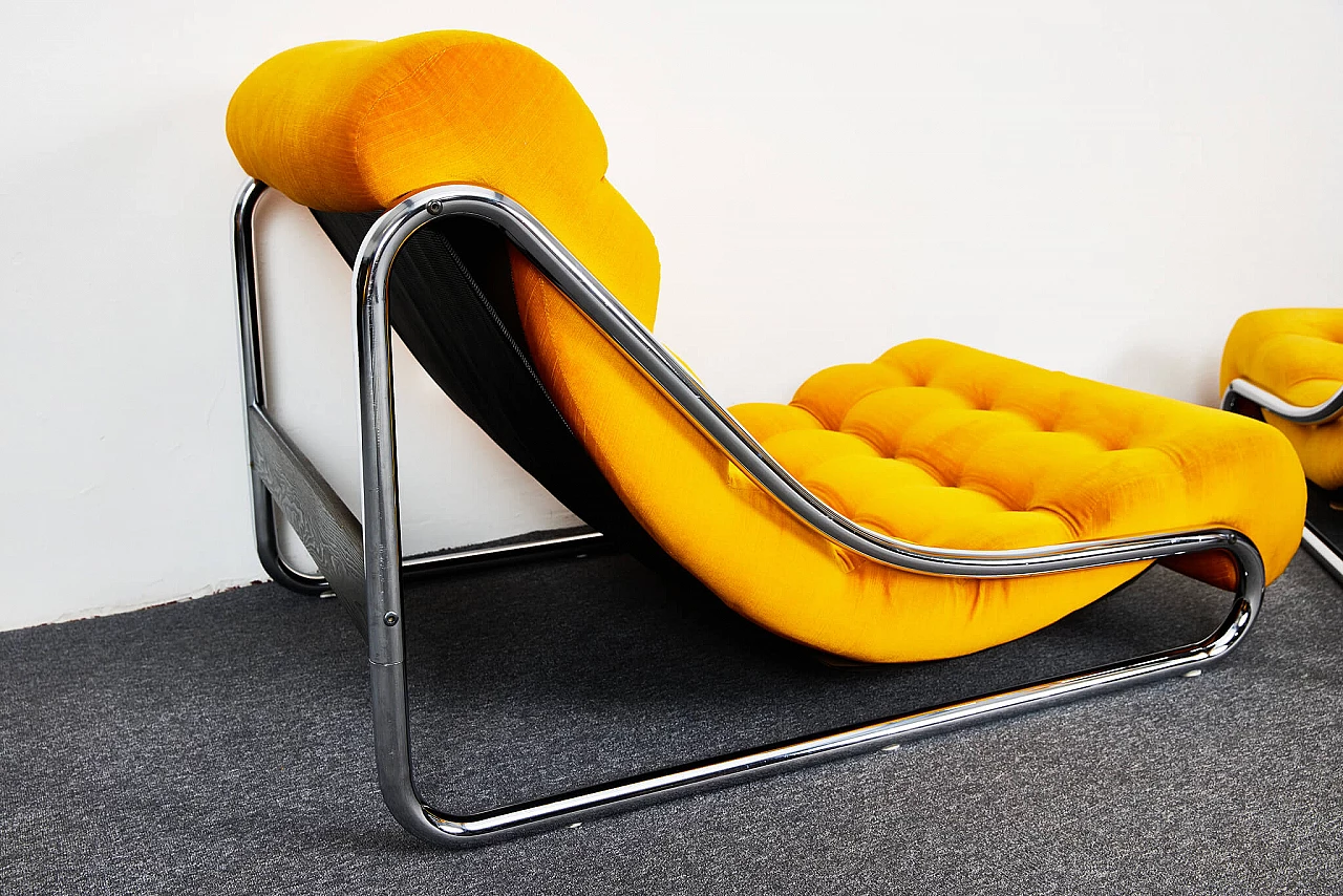 Yellow Impala armchair by Gillis Lundgren for Ikea, 1972 12