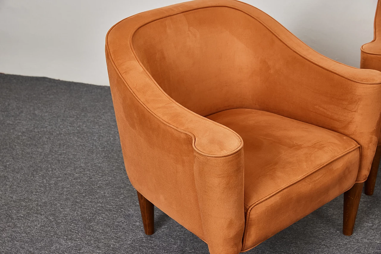 Sofa and pair of armchairs by Josef Hoffmann for Wiener Werkstätte, 1980s 8