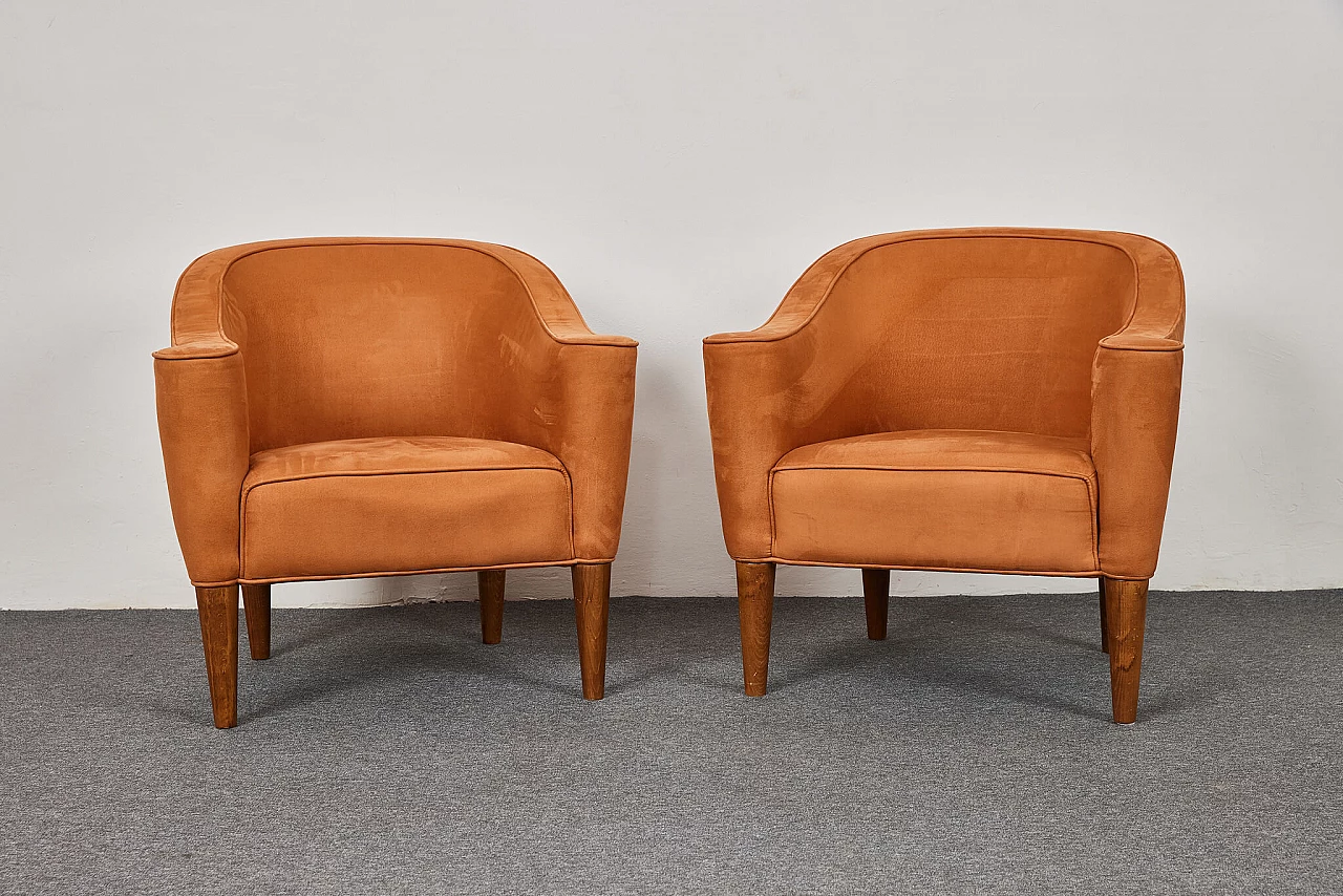 Sofa and pair of armchairs by Josef Hoffmann for Wiener Werkstätte, 1980s 12
