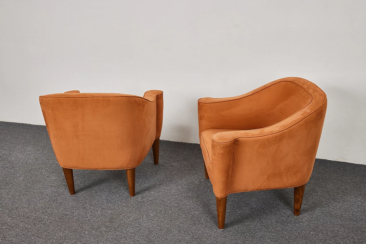 Sofa and pair of armchairs by Josef Hoffmann for Wiener Werkstätte, 1980s 14