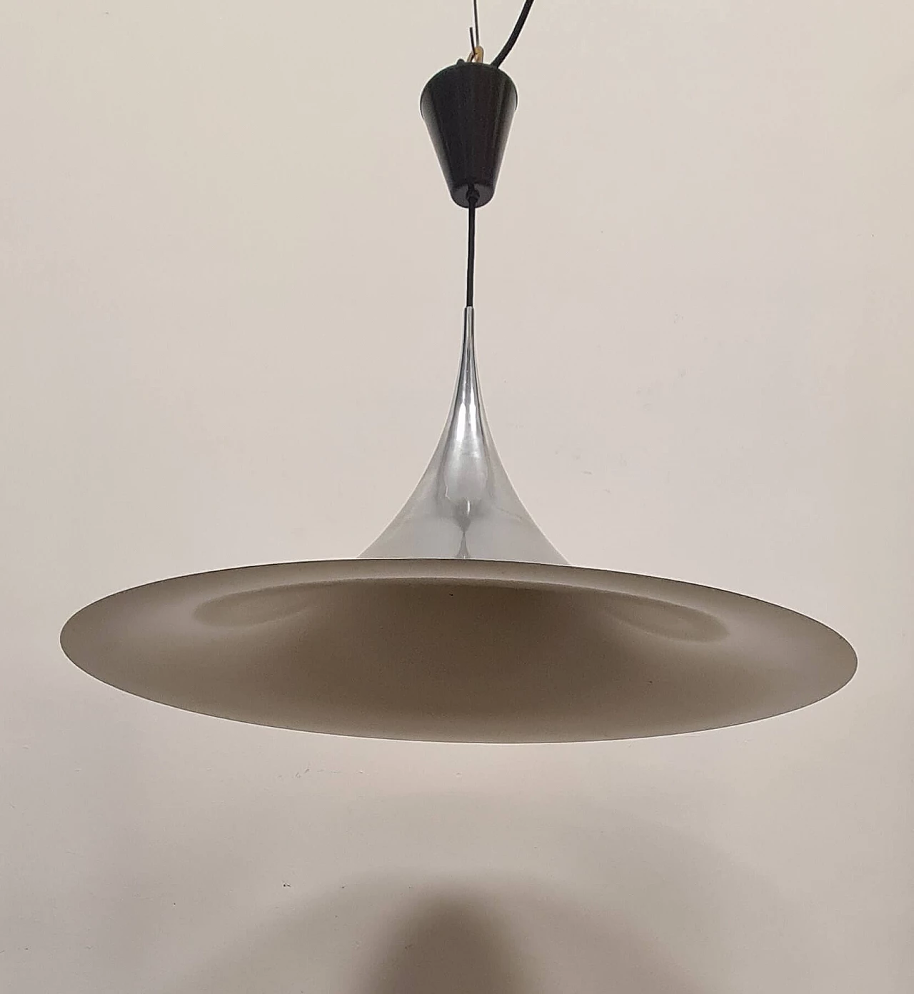 Semi chandelier by Bonderup and Thorup for Fog & Morup, 1960s 3