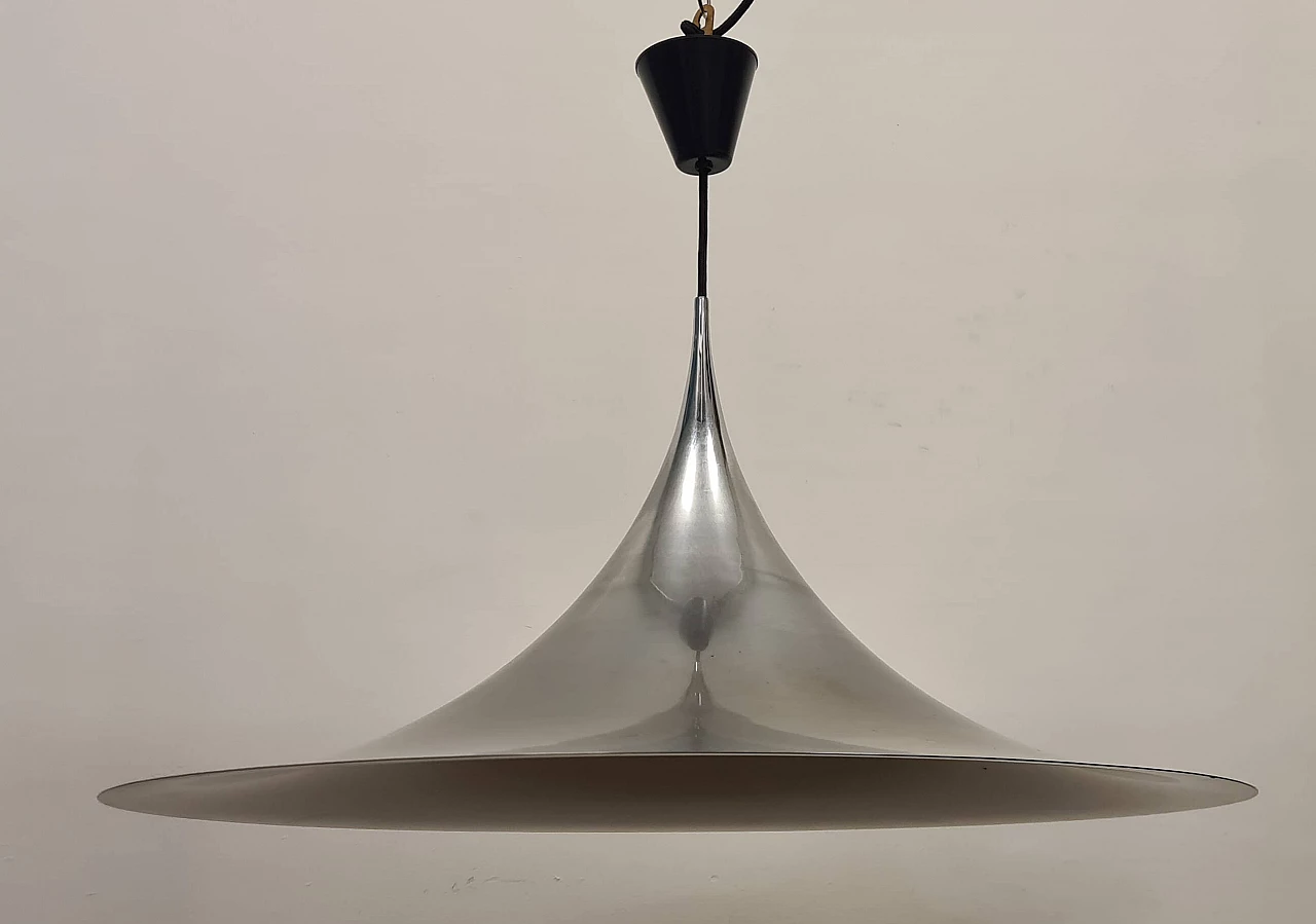 Semi chandelier by Bonderup and Thorup for Fog & Morup, 1960s 4
