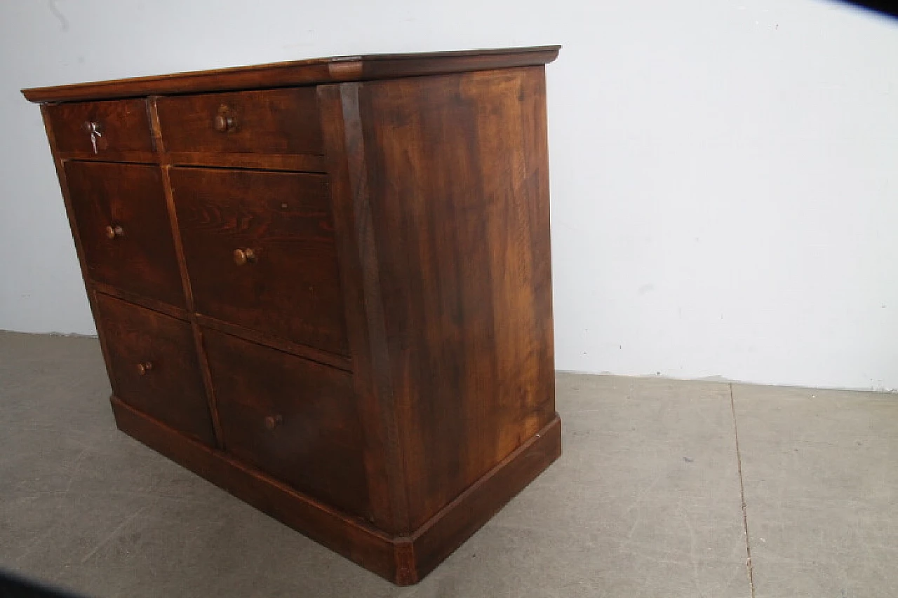 Walnut double-sided chest of drawers, 19th century 3
