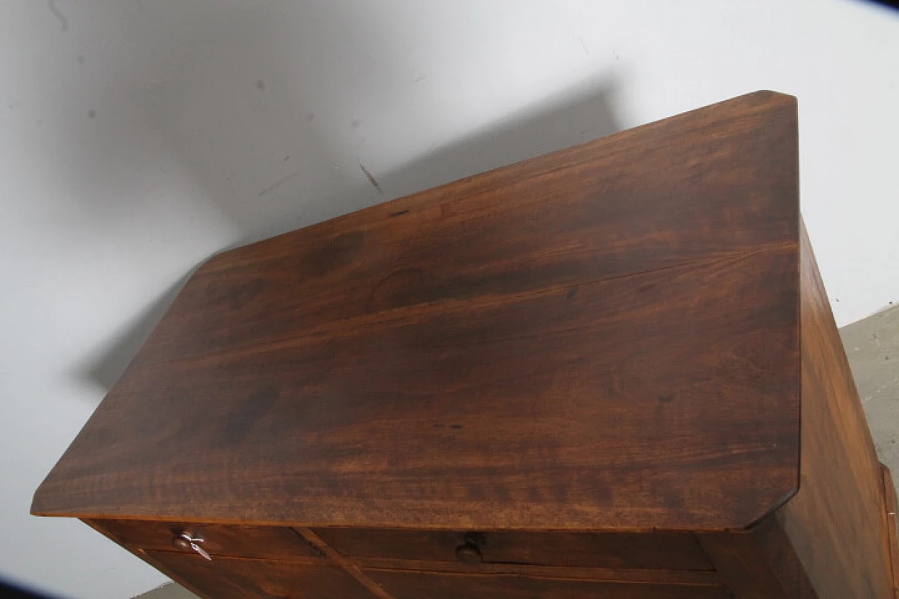 Walnut double-sided chest of drawers, 19th century 4