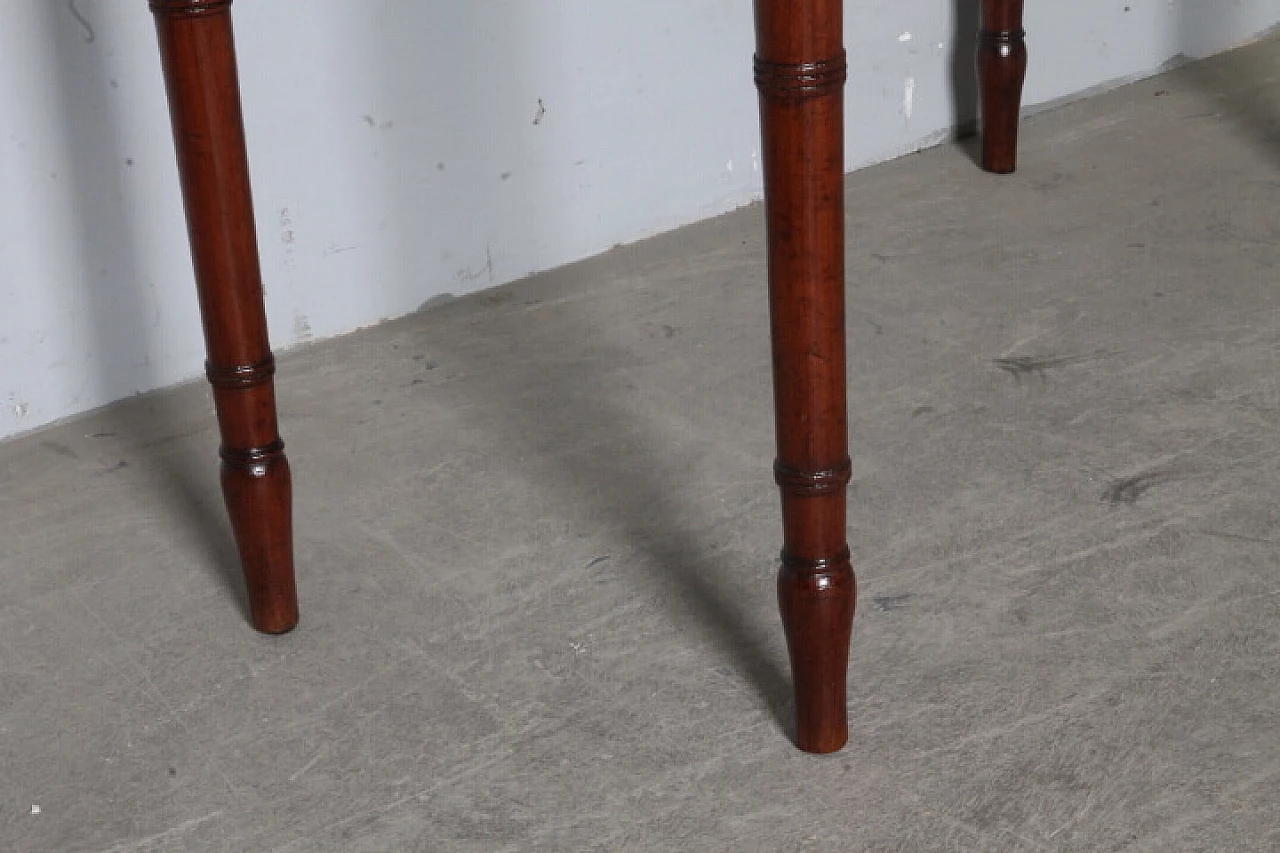 Inlaid rosewood game table in Louis Philippe style, 19th century 8