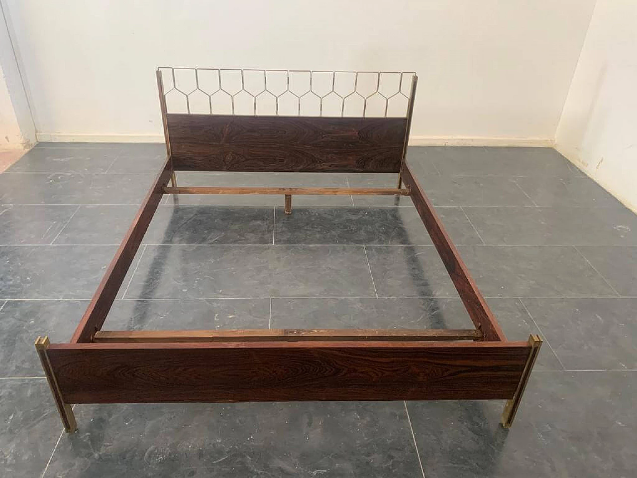 Double bed by Carlo de Carli for Sormani, 1960s 2