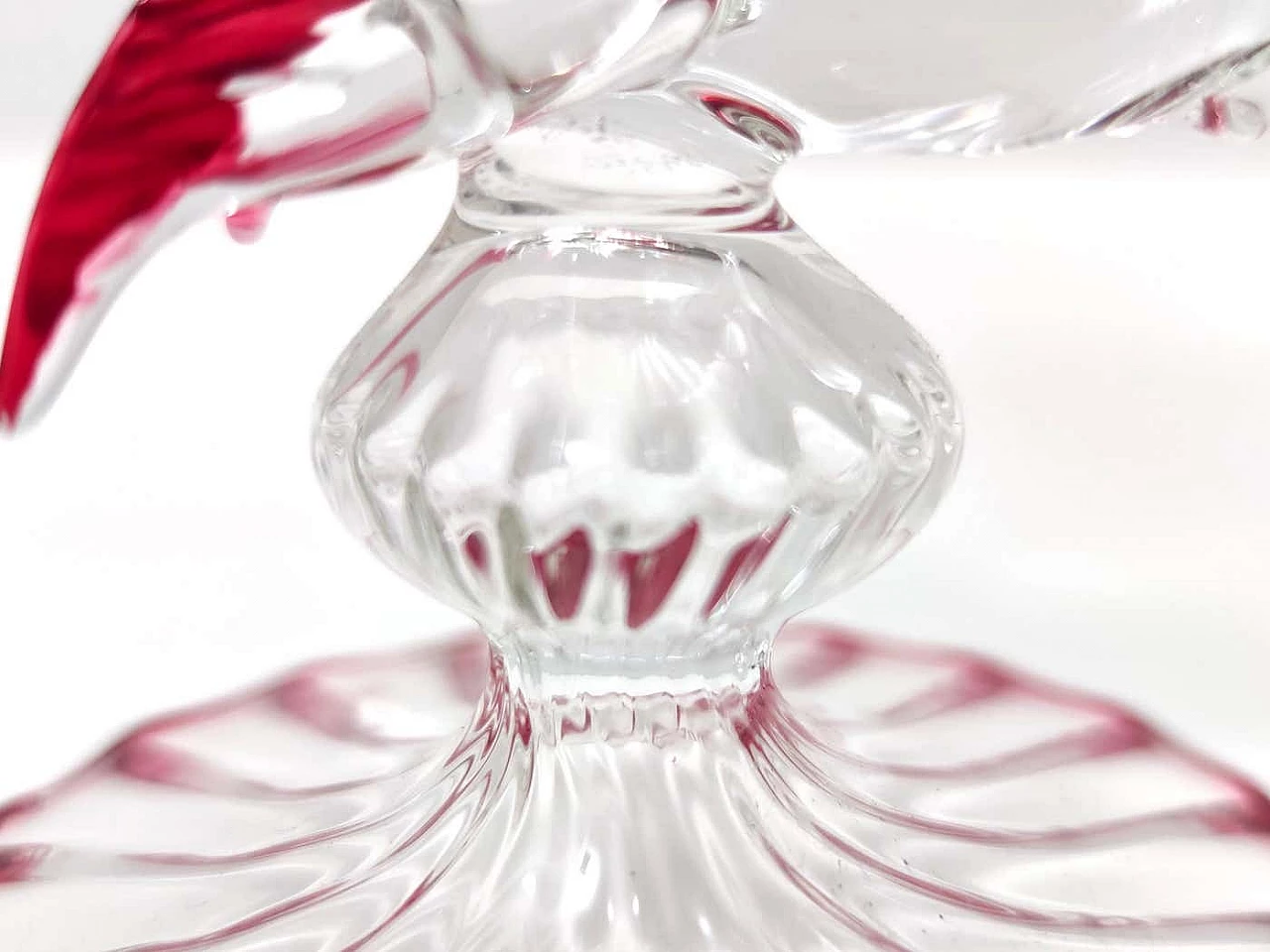 Renaissance-style Murano glass cake stand by La Murrina, 1980s 7