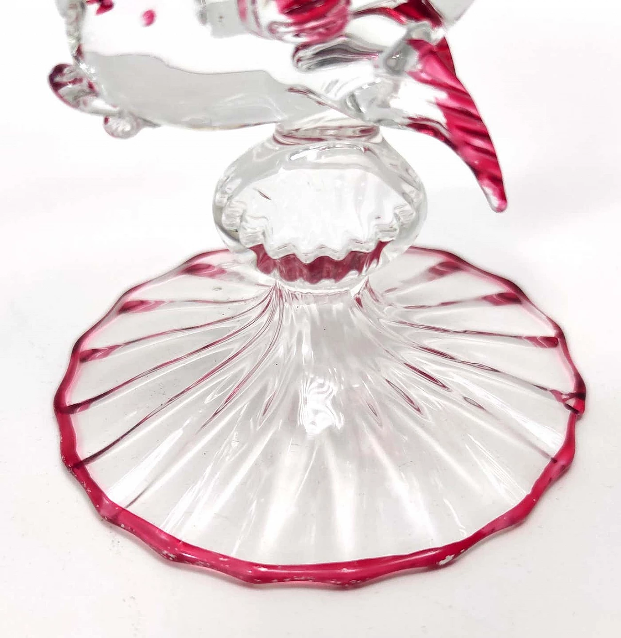 Renaissance-style Murano glass cake stand by La Murrina, 1980s 9