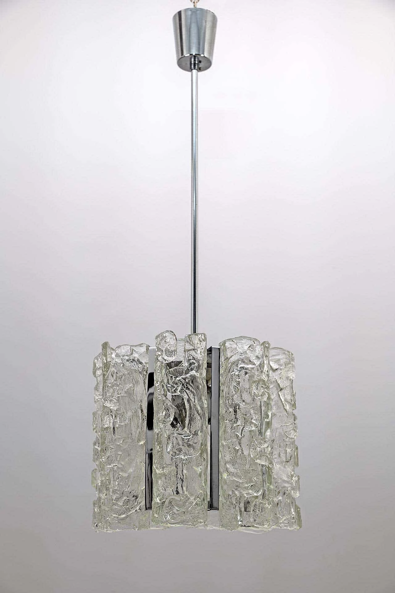 Murano glass chandelier by Carlo Nason for Mazzega, 1970s 2