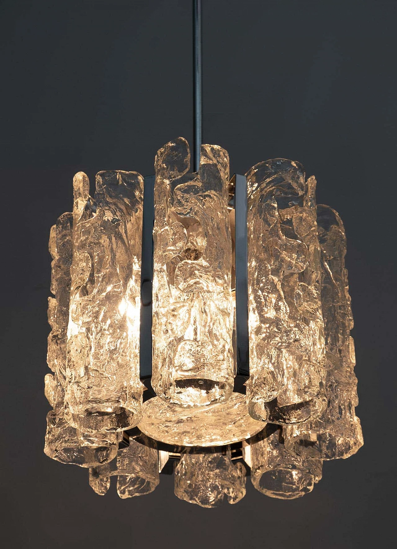 Murano glass chandelier by Carlo Nason for Mazzega, 1970s 4