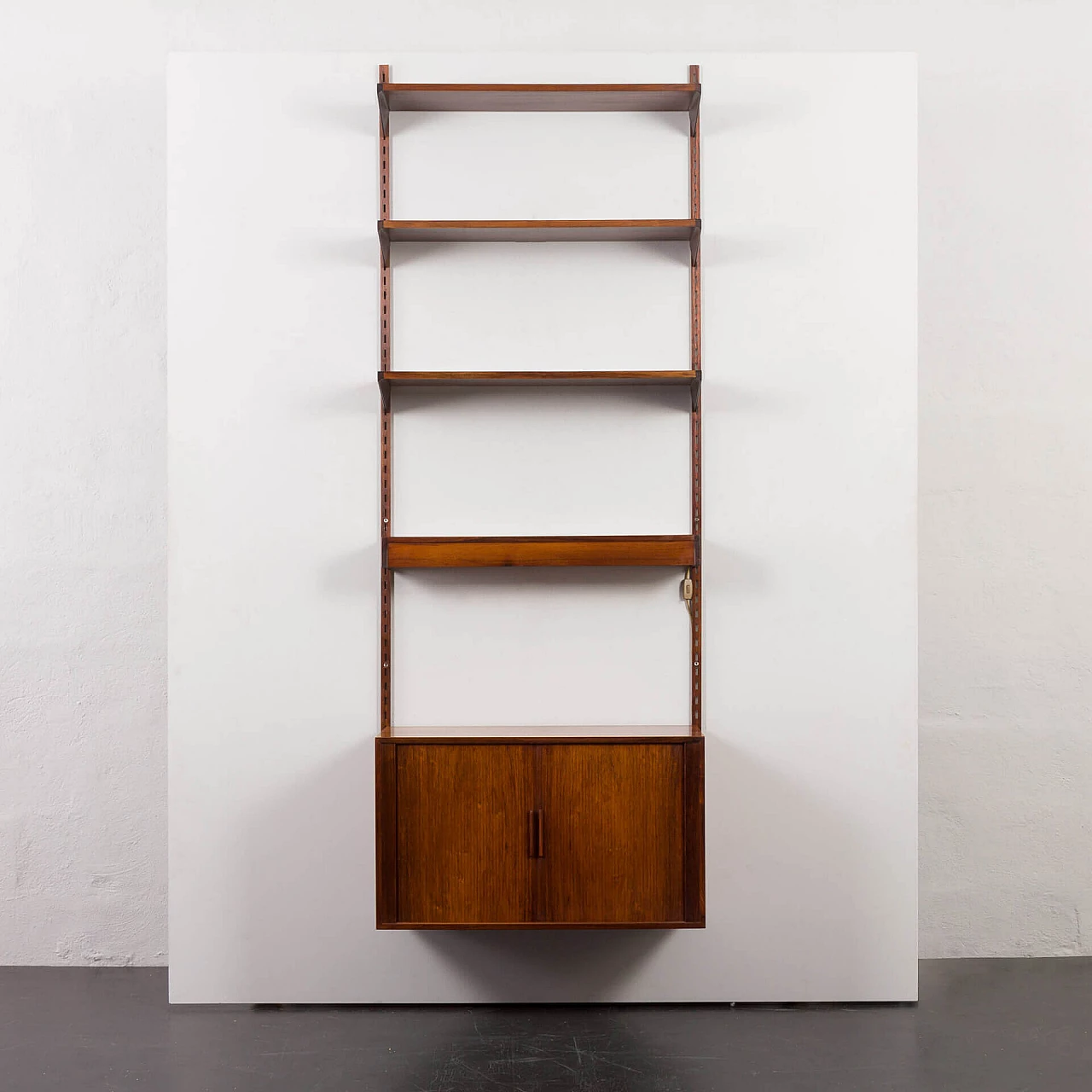 Rosewood bookcase with light by Kai Kristiansen for FM Mobler, 1960s 7