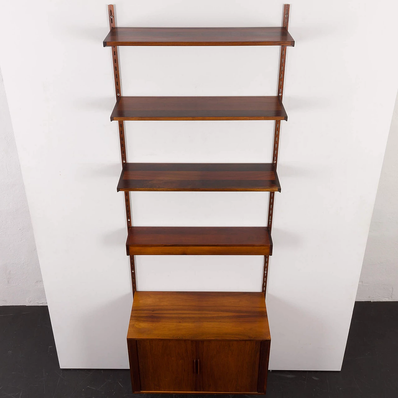 Rosewood bookcase with light by Kai Kristiansen for FM Mobler, 1960s 9