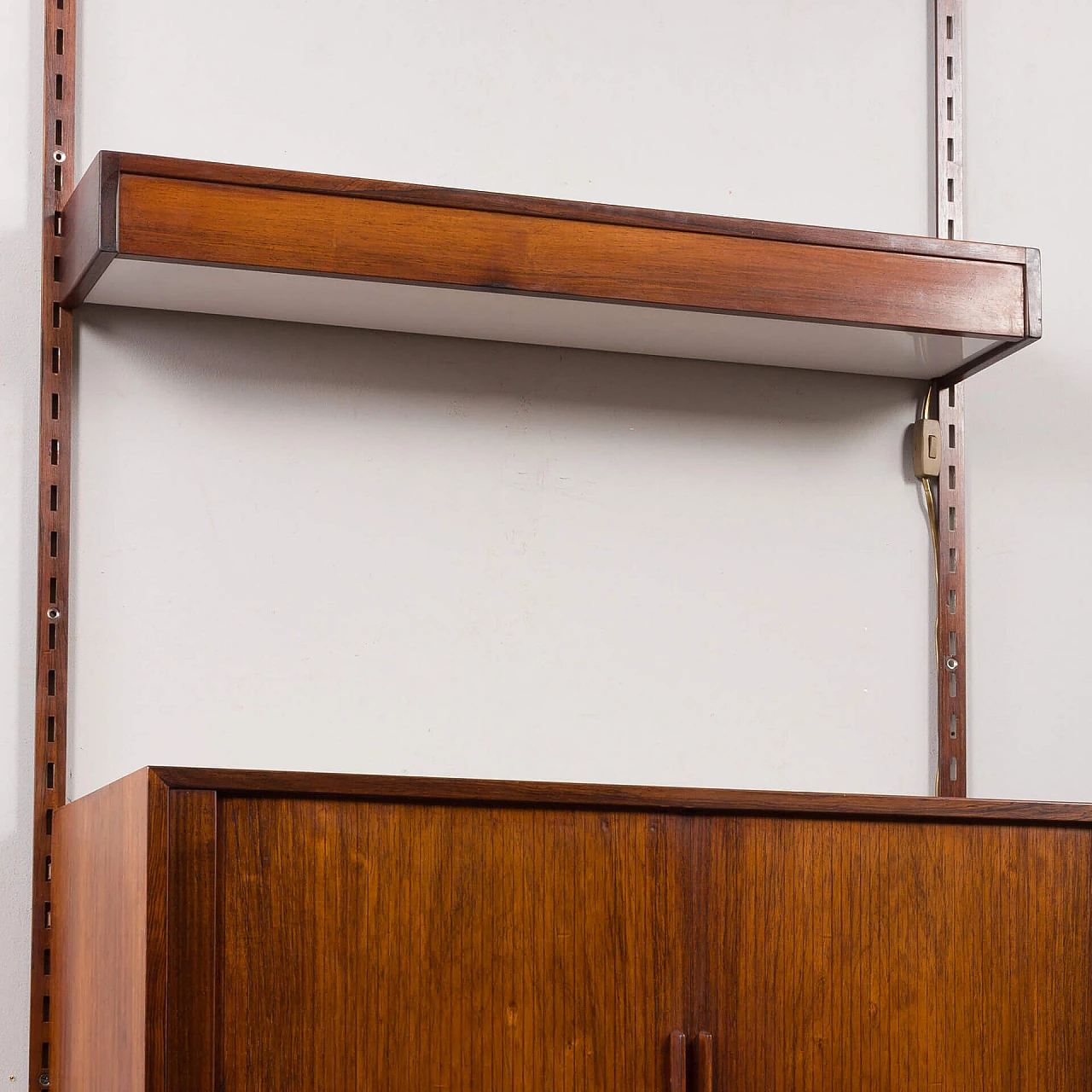 Rosewood bookcase with light by Kai Kristiansen for FM Mobler, 1960s 13