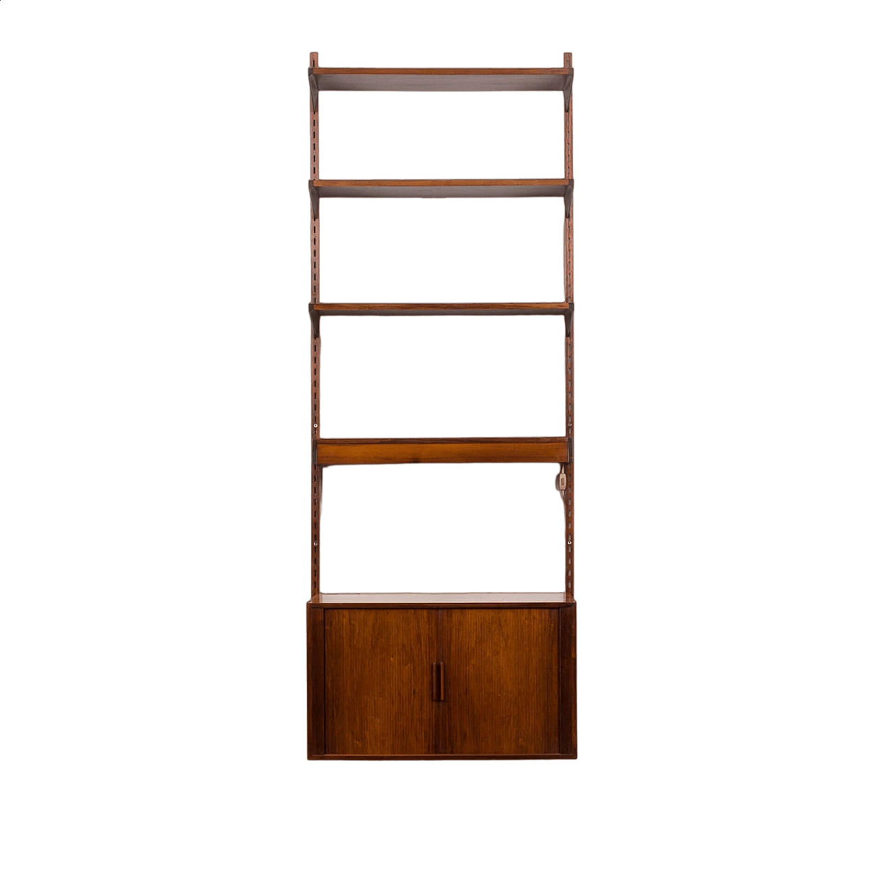 Rosewood bookcase with light by Kai Kristiansen for FM Mobler, 1960s 21