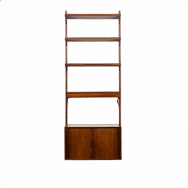 Rosewood bookcase with light by Kai Kristiansen for FM Mobler, 1960s