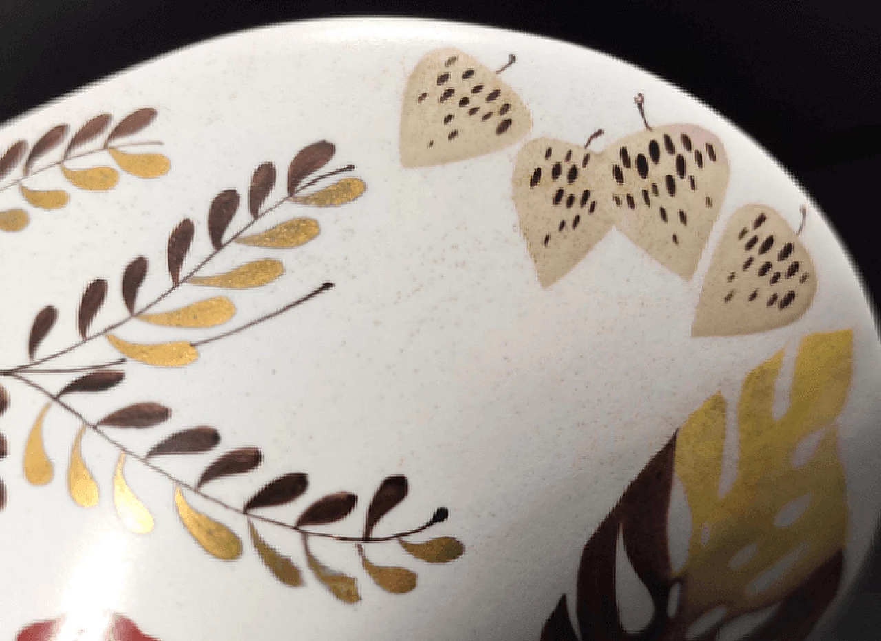 Glazed and painted ceramic vase by Antonia Campi for Lavenia, 1957 10