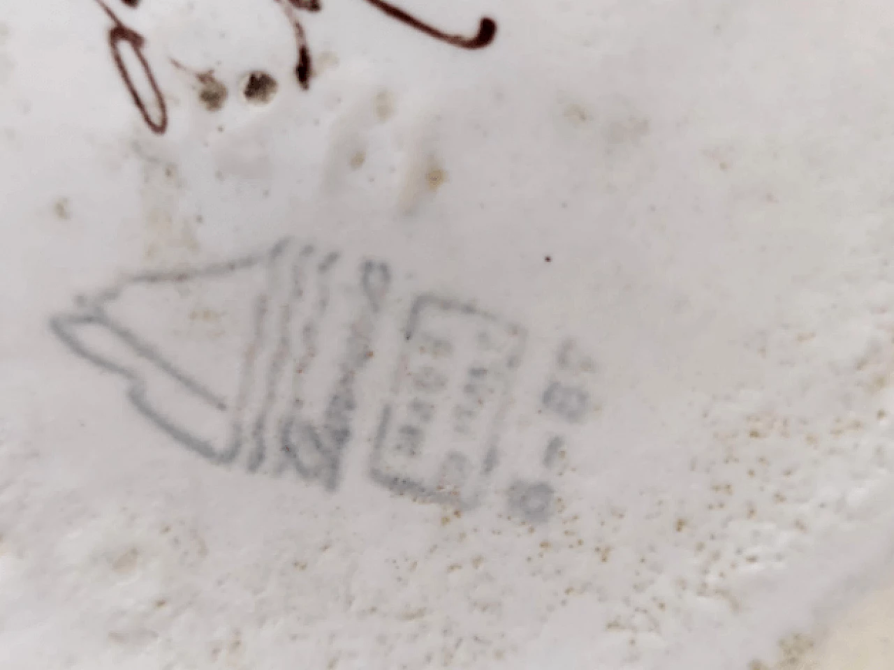 Glazed and painted ceramic vase by Antonia Campi for Lavenia, 1957 14