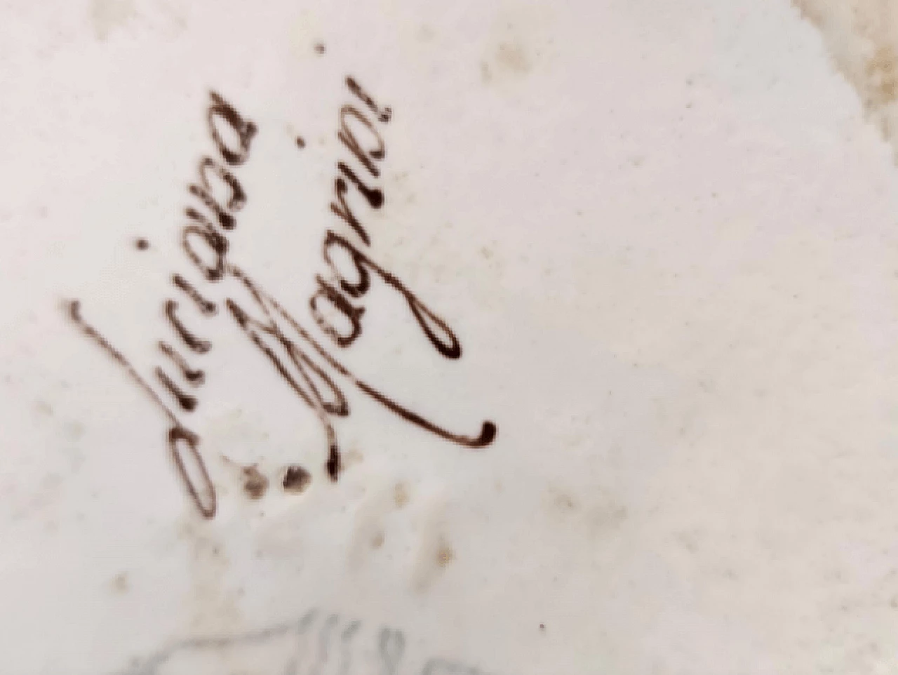 Glazed and painted ceramic vase by Antonia Campi for Lavenia, 1957 15