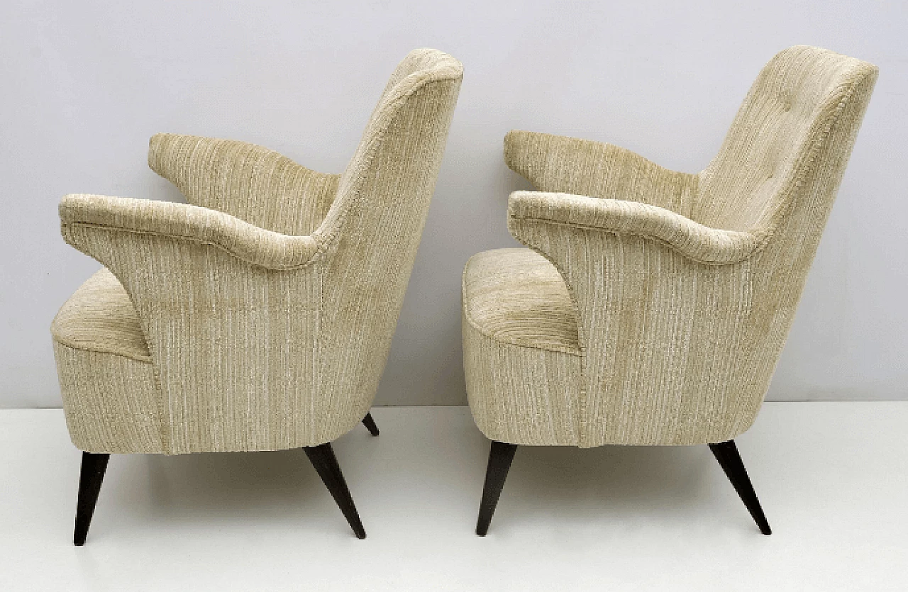 Coppia di poltrone di Nino Zoncada per Cassina, anni '50 6