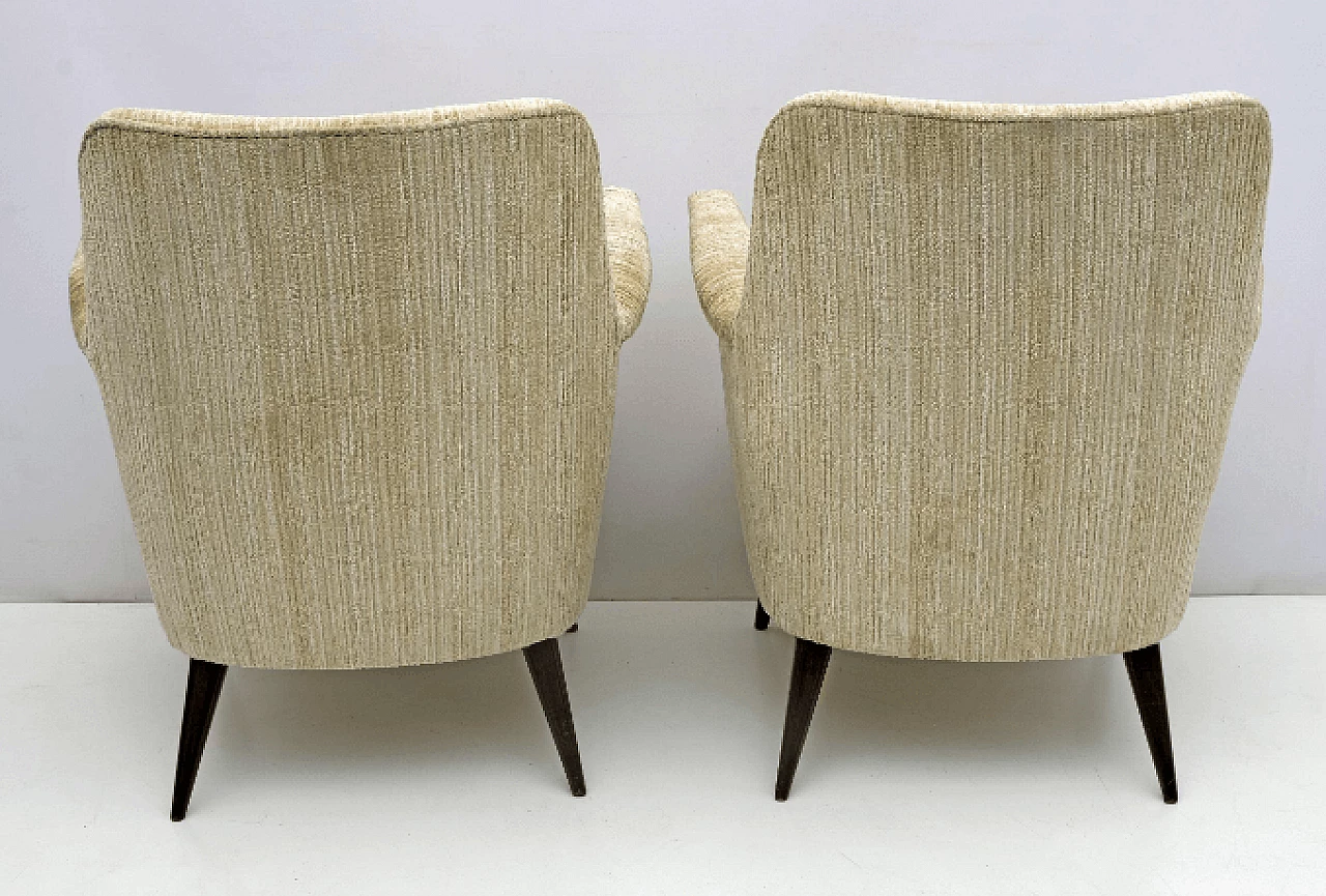 Coppia di poltrone di Nino Zoncada per Cassina, anni '50 9