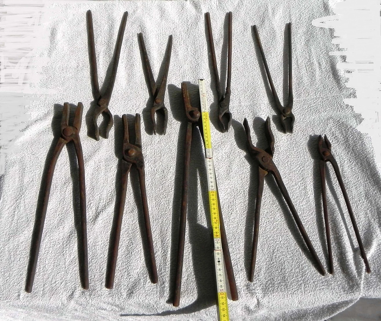 9 Metal blacksmith pliers, 1950s 2