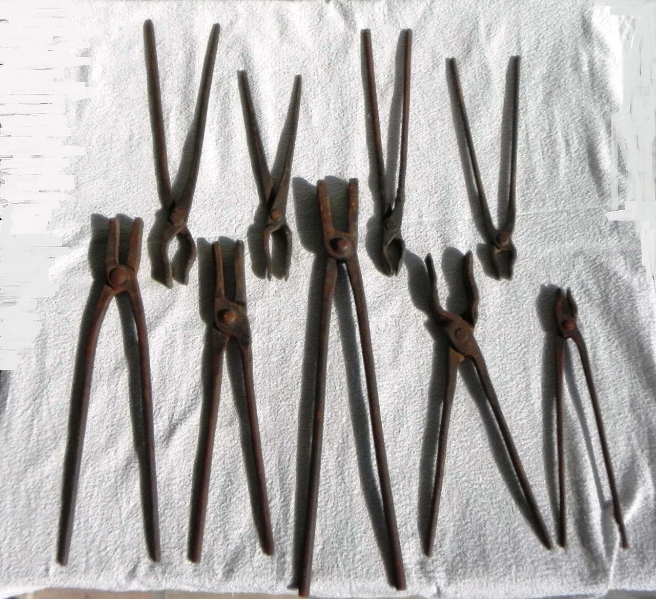 9 Metal blacksmith pliers, 1950s 3