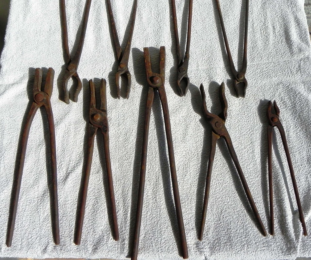 9 Metal blacksmith pliers, 1950s 5