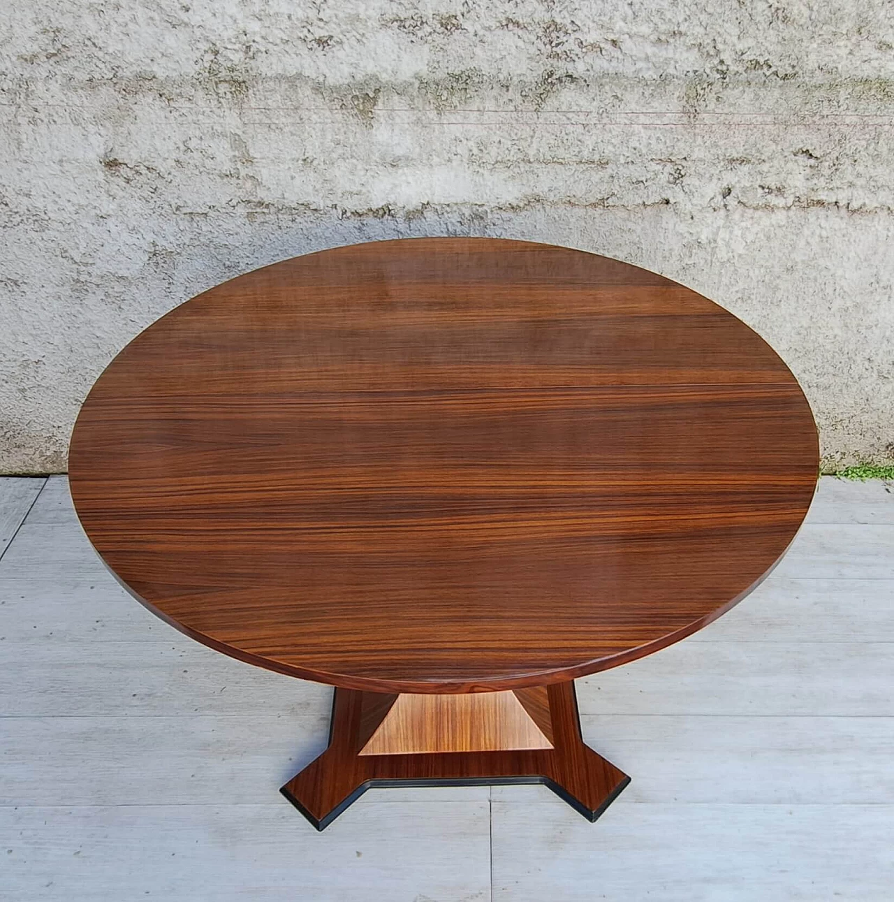 Rosewood extendable table in the style of Carlo De Carli, 1950s 7