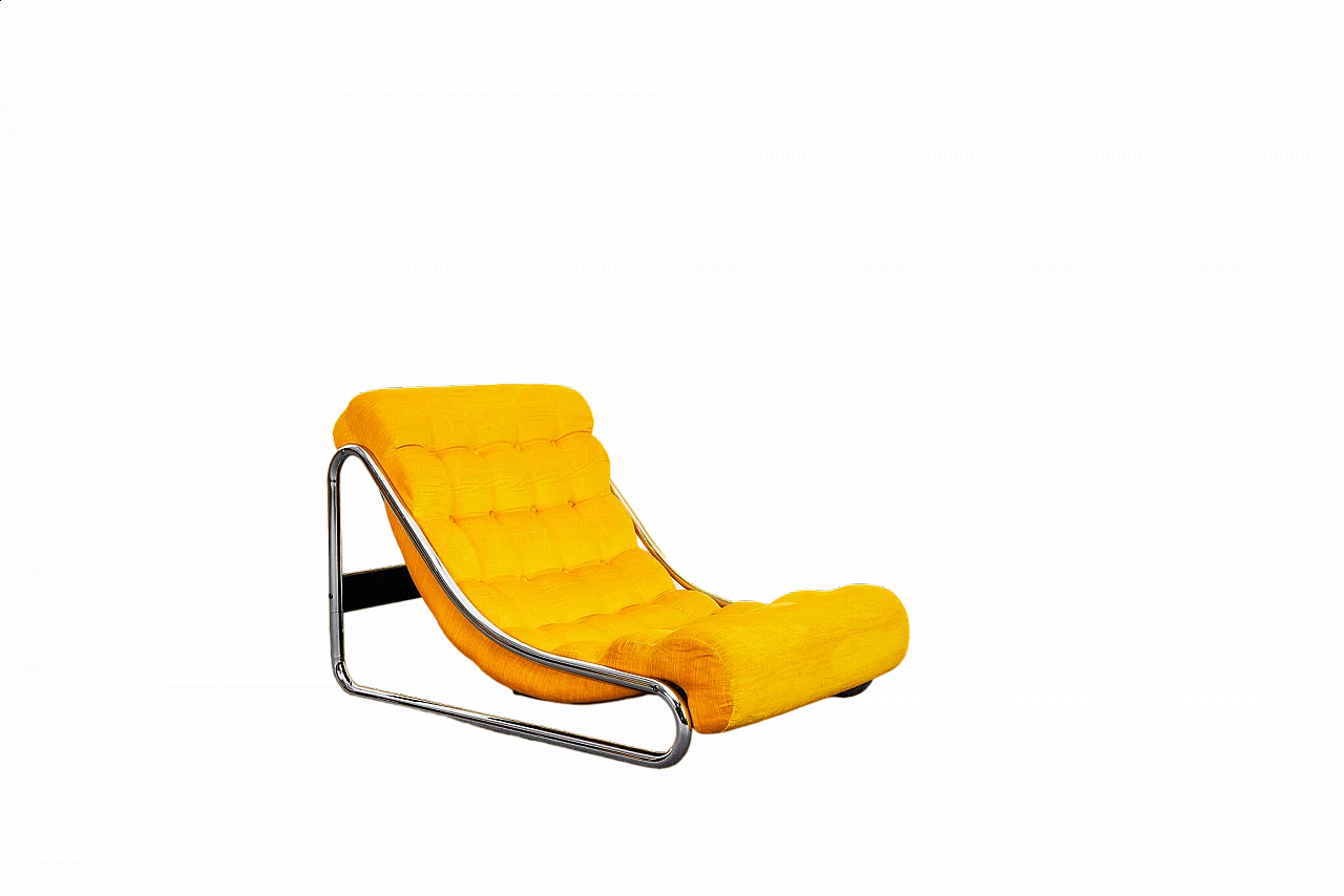 Poltrona Impala gialla di Gillis Lundgren per Ikea, 1972 16