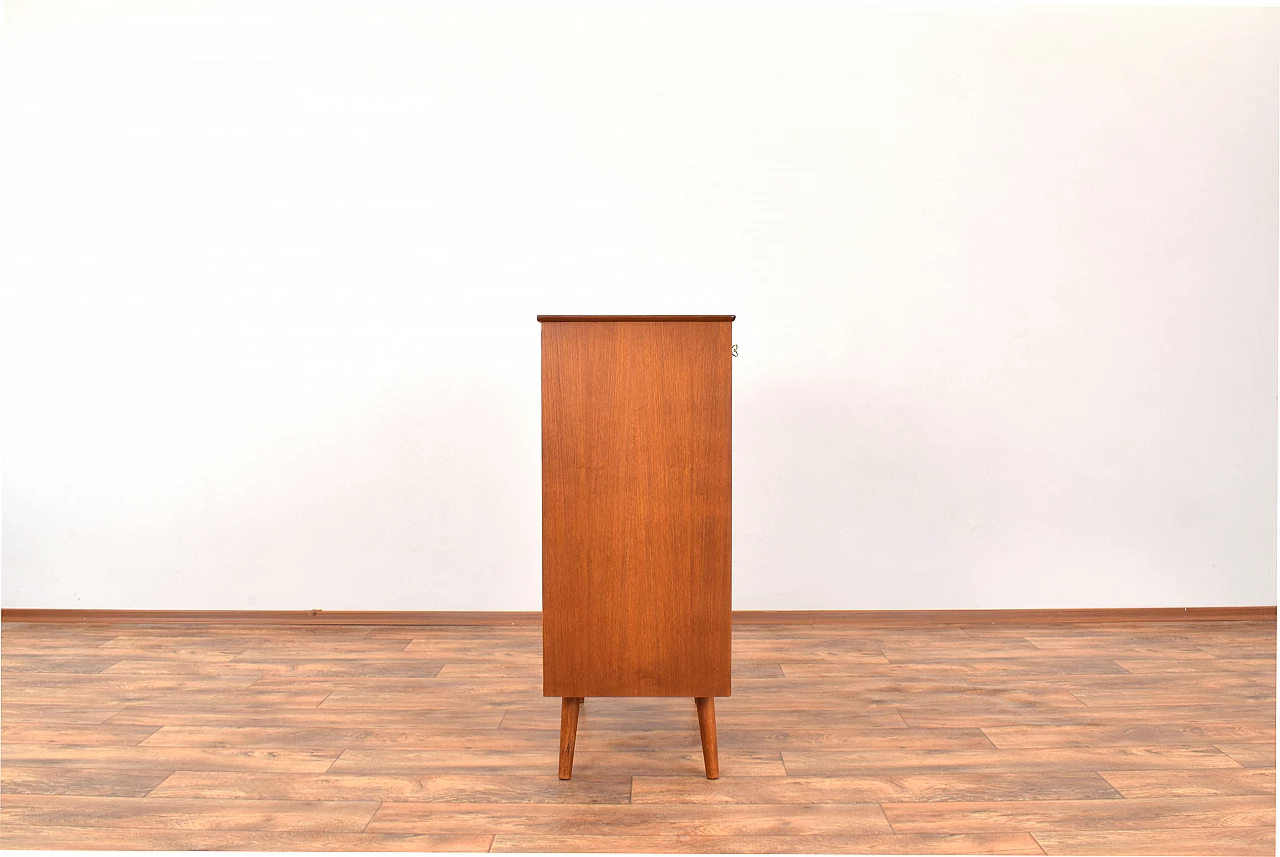 Danish teak five-drawers dresser, 1960s 6