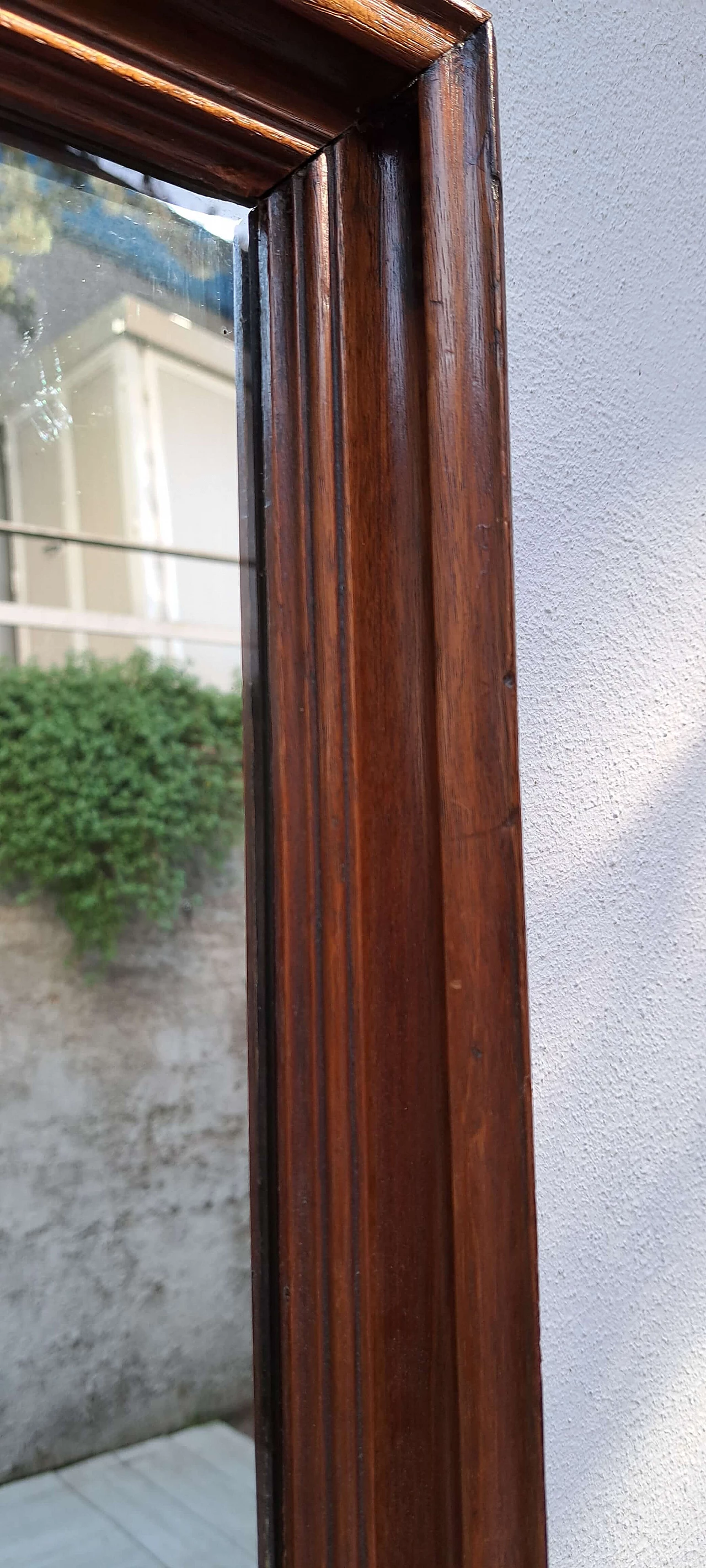 Mahogany wall mirror, early 20th century 1